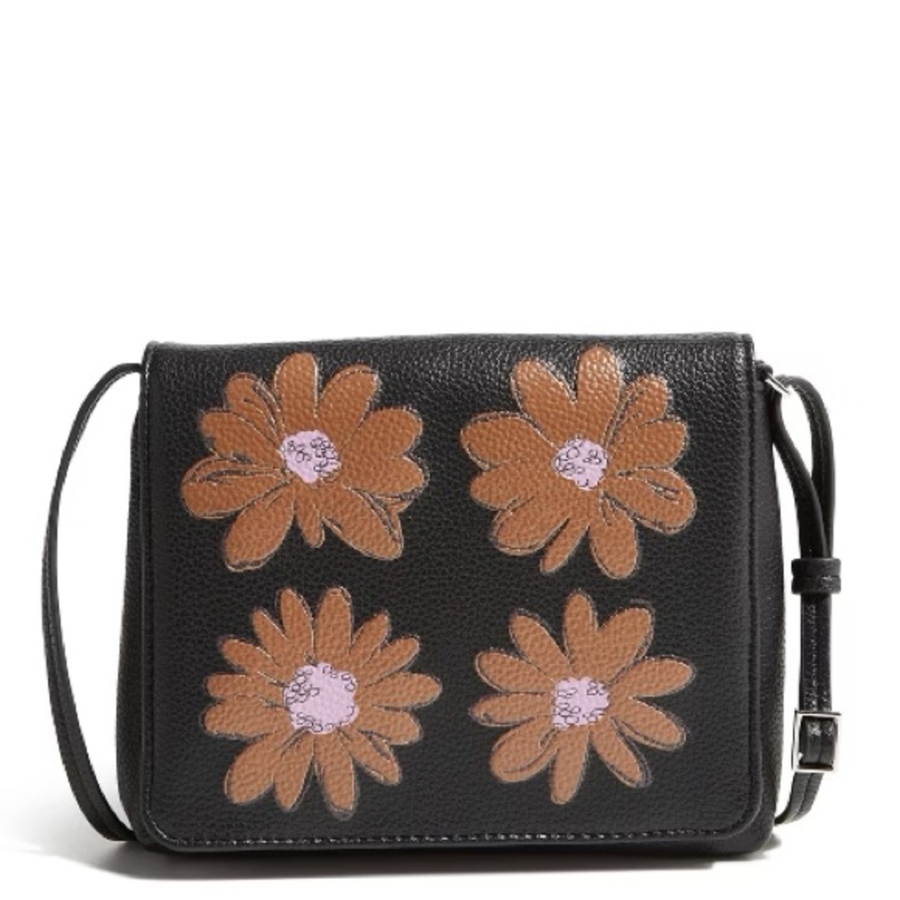 NWT Vera Bradley Women's Outlet Faux Leather Small Flap Hipster